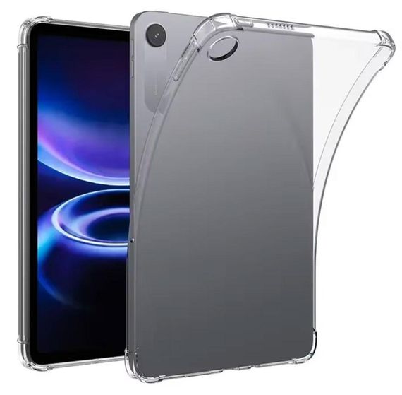 Силиконовый чехол бампер Primolux Silicone для планшета Xiaomi Redmi Pad 2 9.7" 2026 / Poco Pad C1 9.7" - Clear | Зображення 1