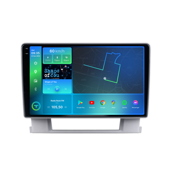 Штатна магнітола Torssen 2K Opel Astra J 10-14/Buick Excelle 10-14 FL9 4+64Gb 4G Carplay DSP | Зображення 1