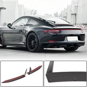 Накладки на задній бампер (для Carrera 4 GTS 2017-2018, Карбон) для Porsche 911 рр