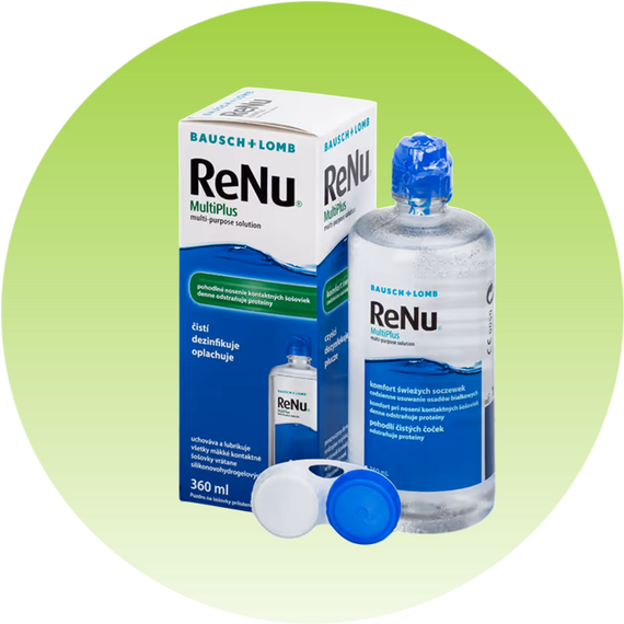 Розчин для лінз ReNu MultiPlus 360 мл Bausch & Lomb