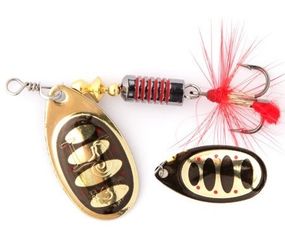 Блешня оберталка з борідкою Lucky John BONNIE BLADE 00 вагою 2,7 г (колір 1) (LJBB00-001)