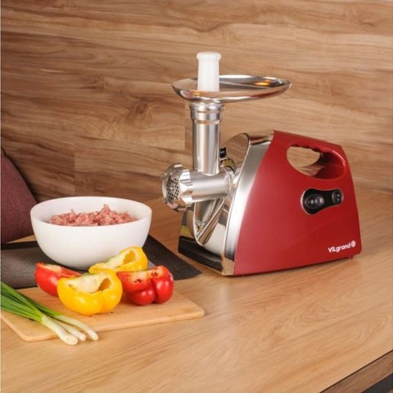 Электромясорубка бытовая ViLgrand V203-BRMG 2000 Вт, Мясорубка бытовая, AZ-300 Мясорубка обычная | Зображення 2