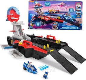 Ігровий набір Spin Master Paw Patrol Mighty Movie Aircraft Carrier Штаб-квартира авіаносець Щенячий Патруль