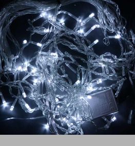 Гірлянда Xmas LED 120 3.3Line Бахрома Теплий білий 5 метрів (47675-3938_676)