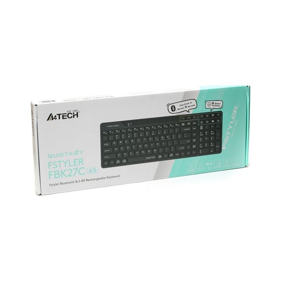 Клавіатура A4Tech FBK27C AS Wireless Black (4711422001266) | Зображення 4