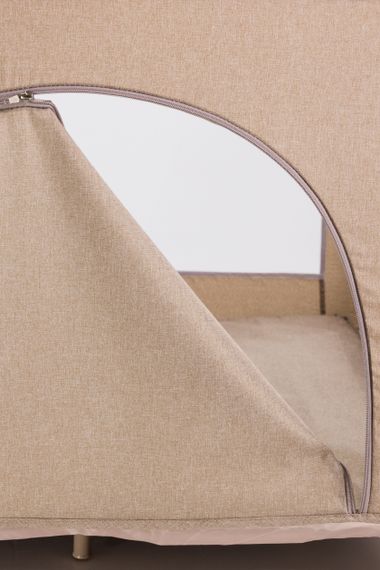 Манеж дитячий квадратний VELANO Cubo, beige (0-4 роки) | Зображення 2