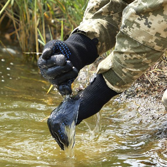 Рукавички водонепроникні Dexshell Ultralite, p-p S, чорні | Зображення 3