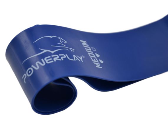Резинка для фитнеса Паверплей 4114 Mini Power Band 1мм. Medium Синяя (8-12кг) | Зображення 4