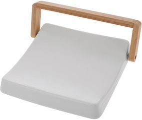 Підставка для серветок Ceram Bamboo 20x18см порцеляна з дерев'яним затиском