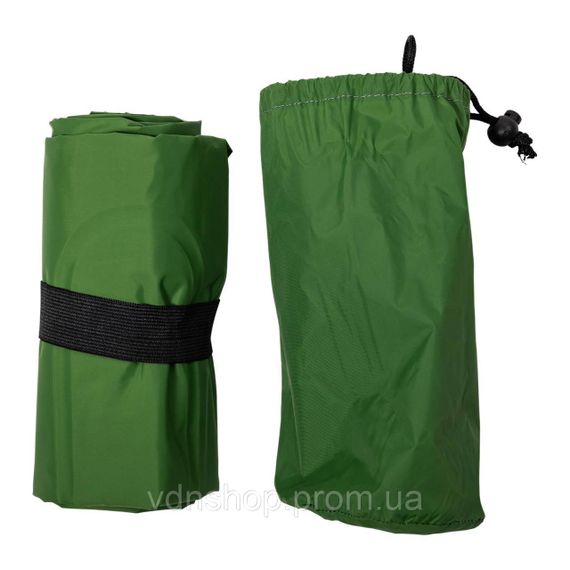 Матрас для палатки надувной походный 190х55х3 см туристический матрас Зеленый SJ-0084GR | Зображення 9