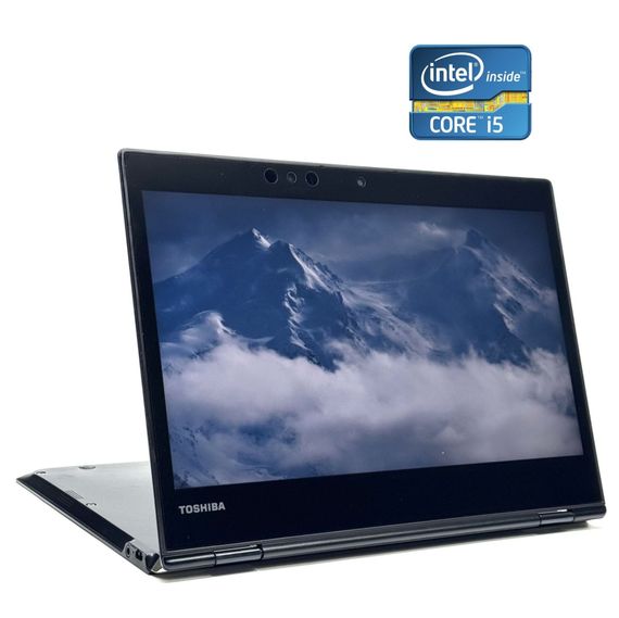 Нетбук-трансформер Toshiba Portege X20W-E / 12.5" (1920x1080) IPS Touch / Intel Core i5-8250U (4 (8) ядра по 1.6 - 3.4 GHz) / 8 GB DDR3 / 256 GB SSD / Intel UHD Graphics 620 / WebCam / Win 11 б/у