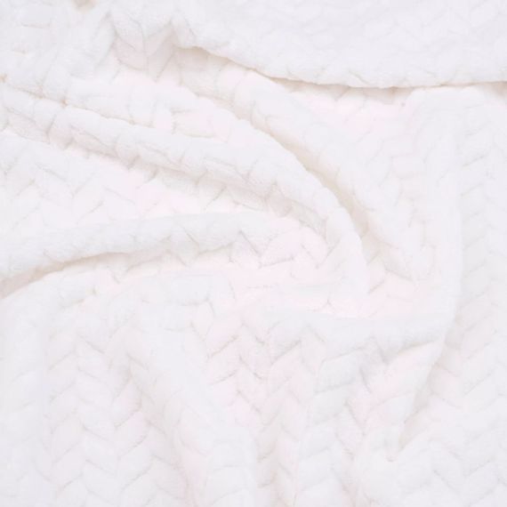 Плед Ardesto JaСquard Braid ART0201JB 160х200 см айворі | Зображення 3
