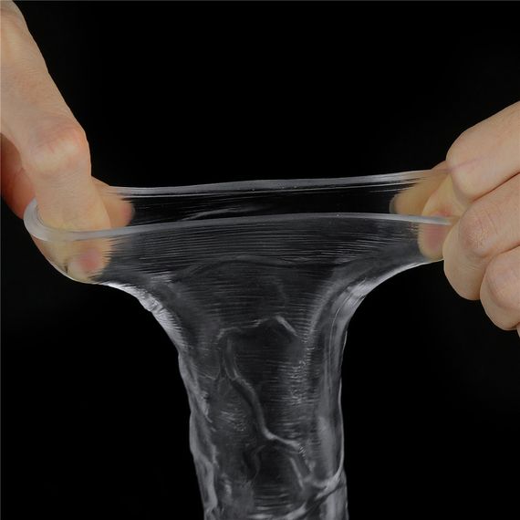 Насадка - Flawless Clear Penis Sleeve Add 2" Clear Sex Aura | Зображення 6
