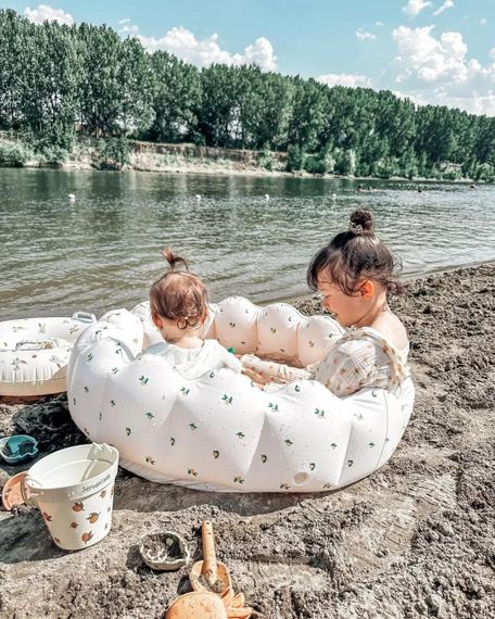 Дитячий надувний басейн Білий з лимончиками | Зображення 8
