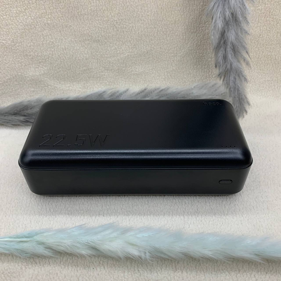 Павербанк Hoco J101B 30000mAh 22.5W PD/QC — зовнішній акумулятор з USB + Type-C, швидка зарядка, чорний | Зображення 2