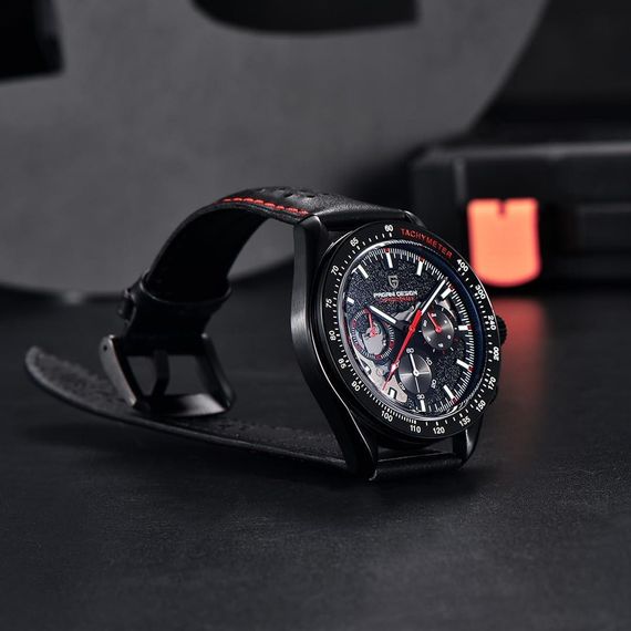 Годинник P2agani Design PD-1779 Black-Red | Зображення 3