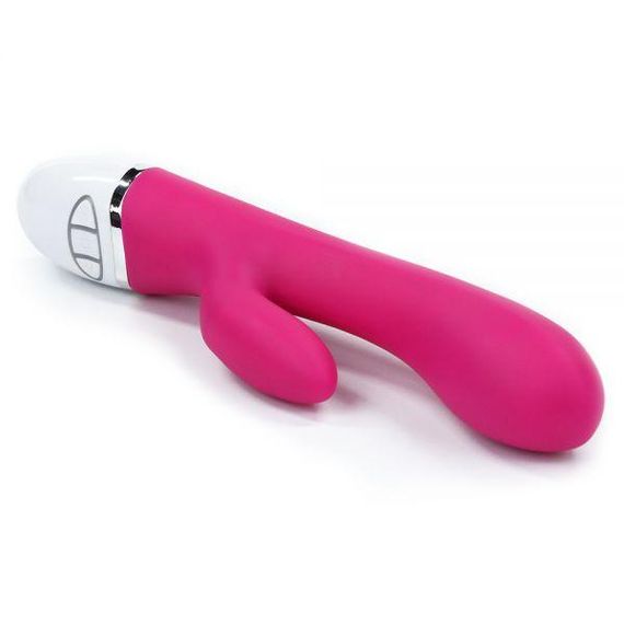Вибромассажер с клиторальным стимулятором Rabbit Vibrator USB Rechargeable sexstyle | Зображення 8