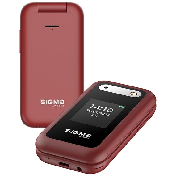 Мобільний телефон Sigma X-style 281 CLIK Red (4827798151426) | Зображення 1