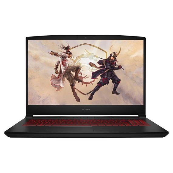 Игровой ноутбук MSI Katana GF66 11UE-021NEU / 15.6" (1920x1080) IPS / Intel Core i5-11400H (6 (12) ядер по 2.2 - 4.5 GHz) / 8 GB DDR4 / 240 GB SSD / nVidia GeForce RTX 3060, 6 GB GDDR6, 192-bit / WebCam б/у | Зображення 1