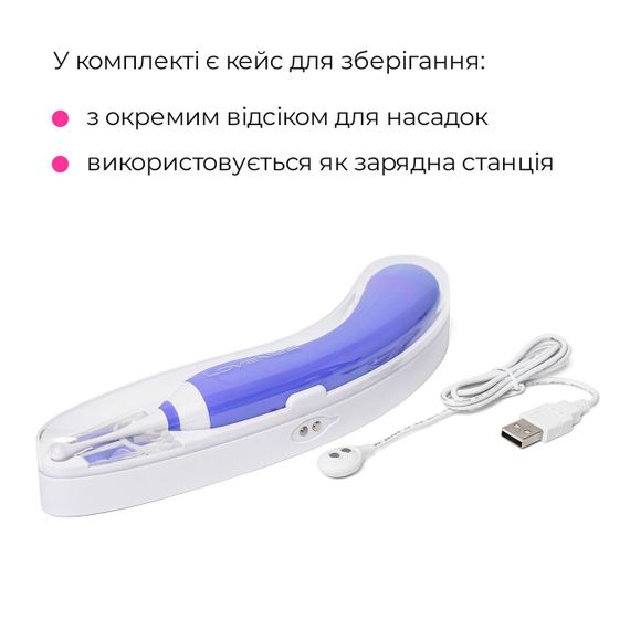 Двосторонній смарт-вібратор Lovense Hyphy Sex Aura | Зображення 6