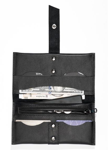 Жіночий гаманець Sambag MSH чорний 20 x 10 см (31211101) | Зображення 4