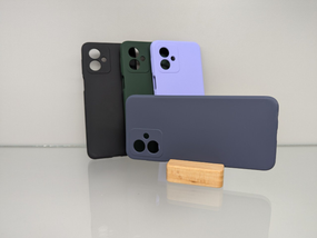 Motorola G54 Протиударний чохол софт тач синій