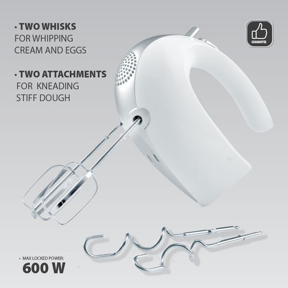 Міксер ручний Maestro MR-506, 600 Вт, для збивання і замішування тіста | Зображення 2