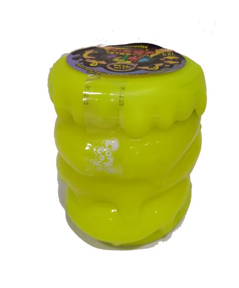 В'язка маса Mega Stretch Slime; 6XL SLM-13-01U Danko Toys (4823102805689) Жовтий | Зображення 1