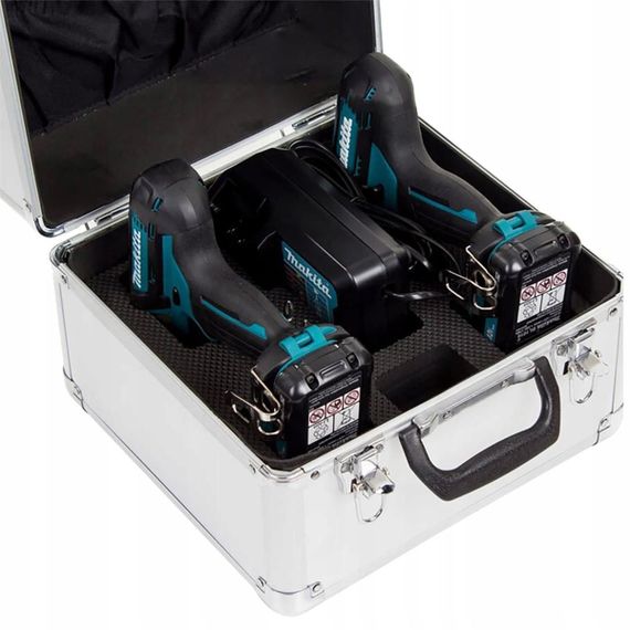 Кейс металевий Makita 123483-8 (для шупупокрутів Makita DF333D, TD110D) | Зображення 5
