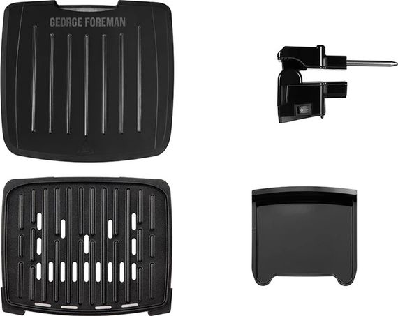 Гриль-барбекю електричний Russell Hobbs George Foreman Immersa Grill Small 28300-56 1100 Вт чорний | Зображення 2