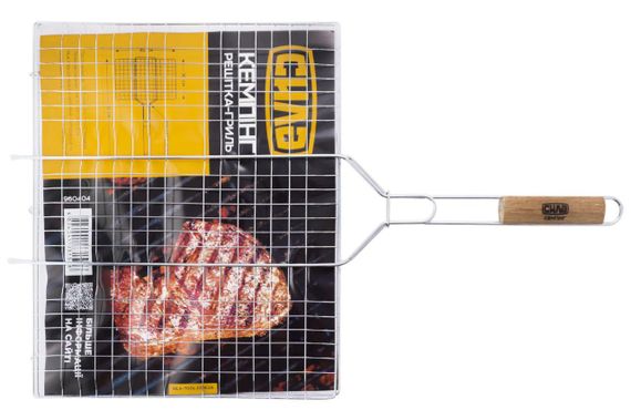 Решетка-гриль плоская (70x45x36см) СИЛА | Зображення 1