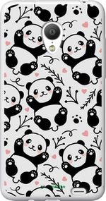 Чохол на Meizu MX3 Панди "4318u-310-2448"