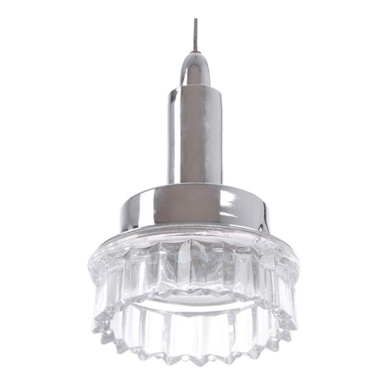 Люстра подвесная галогенная в спальню GU5.3 50W CH (HTL-07S/1) | Зображення 1