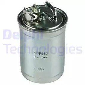 Фільтр паливний Delphi SEAT Arosa, Cordoba, Cordoba 1,7D-1,9D 94-02, DELPHI (HDF516)
