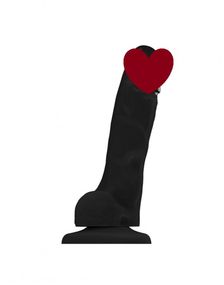 Реалистичный фаллоимитатор Strap-On-Me SOFT REALISTIC DILDO Black - Size S Sex Aura