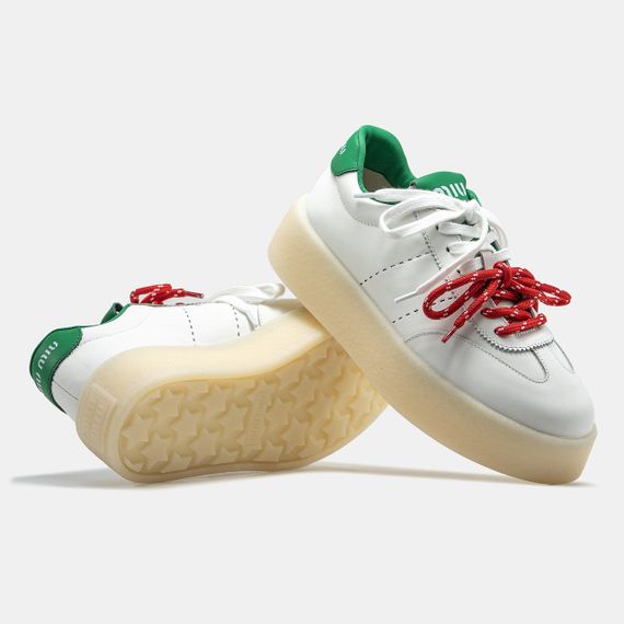 Кросівки жіночі Miu Miu (Шкіра) топ 2115 | Зображення 7