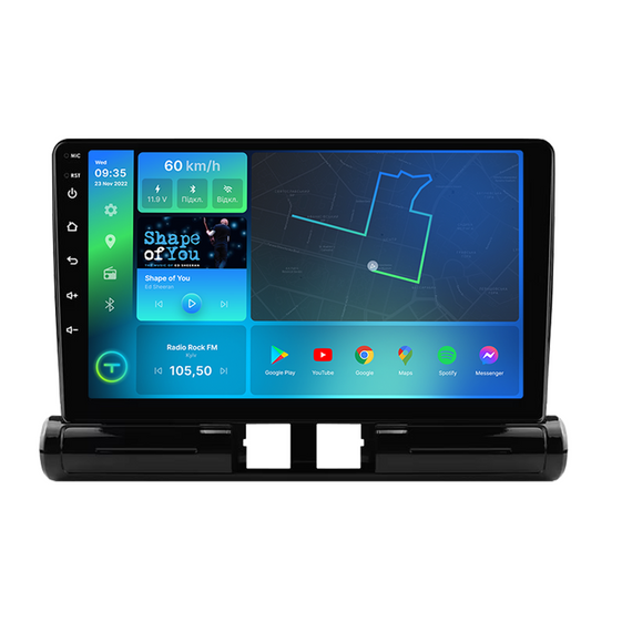 Штатна магнітола Torssen Citroen Aircross C3/C4 low FL9 4+64Gb 4G Carplay DSP | Зображення 1