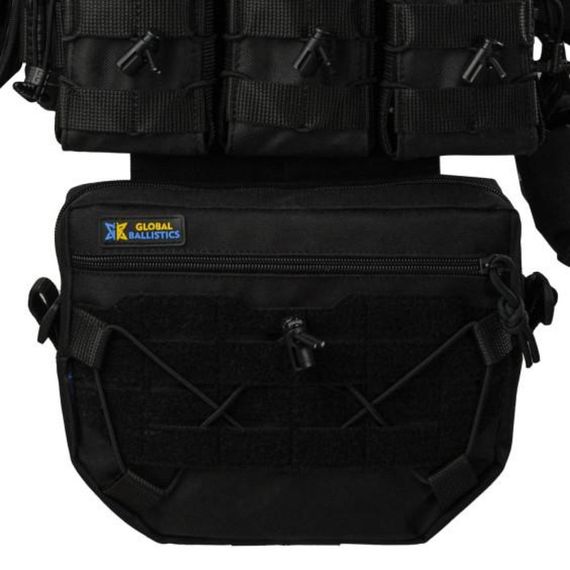 плитоноска Warmor Gen.3 Pro Max + 9 підсумків чорний | Зображення 7