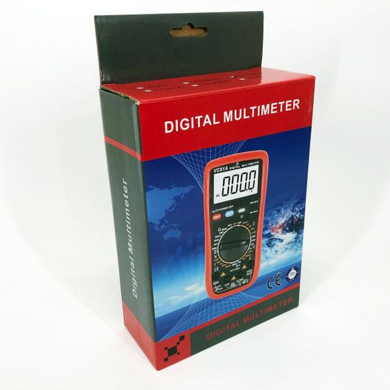 Мультиметр з високим діапазоном вимірювань, Тестер напруги постійного струму, Мультиметр універсальний MF-35 | Зображення 1