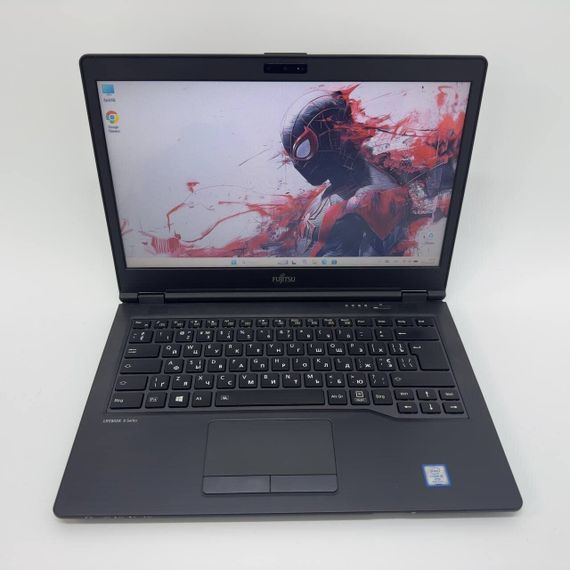 Ноутбук Fujitsu-Siemens LifeBook U759 / 14" (1366x768) TN / Intel Core i5-8365U (4 (8) ядра по 1.6 - 4.1 GHz) / 16 GB DDR4 / 512 GB SSD / Intel UHD Graphics 620 / WebCam б/в + Подарунок  Мишка та килимок | Зображення 2