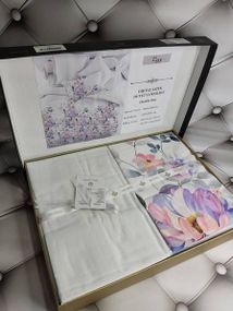 Постельное белье Dijital Belizza Rozy Сатин Хлопок Евро размер