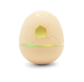 Cheerble Wicked Beige Egg - Інтерактивне іграшкове яйце для собак, бежеве