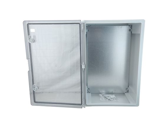 Корпус пластиковый ЩМПп-600х400х200 прозрачные двери ABS IP65 Ny95504613 | Зображення 2