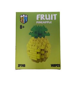 Конструктор "Фрукты" ZS806, от 88 до 148 деталей, в коробке (6903317788194) Ананас Вид 6