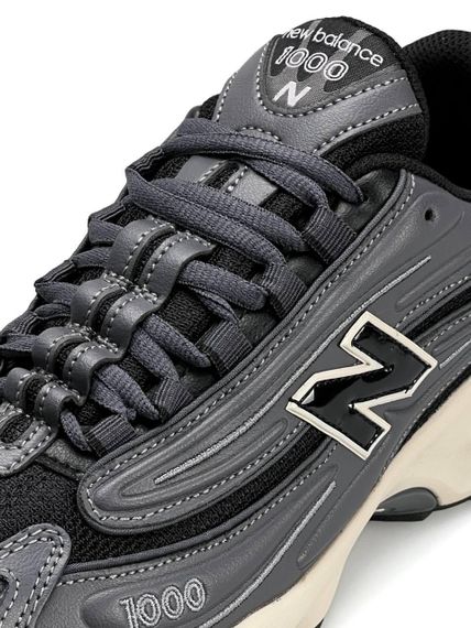 Мужские кроссовки New 1000 Dark Grey Black весна / літо / осінь А3624 44 28 см | Зображення 7