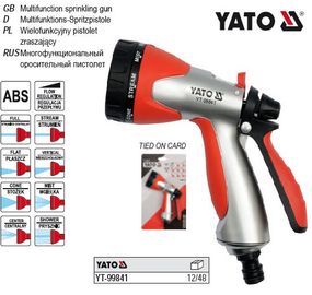 Зрощувач пистолет 8 режимив 1/2" YATO Польща YT-99841