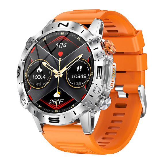 Годинник M3odfit  Combat Silver Orange