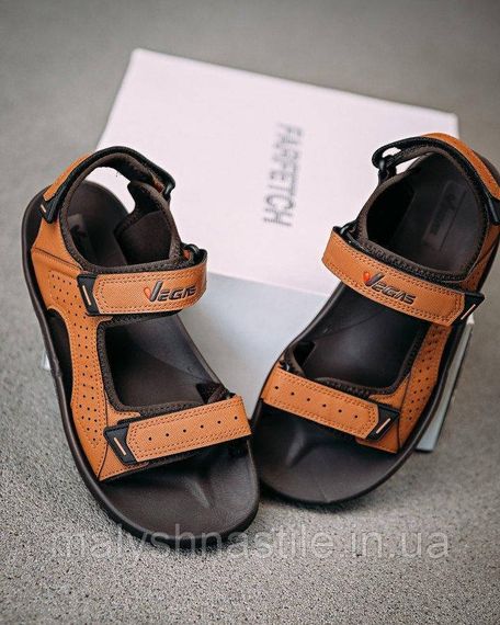 Мужские сандали Vegas light brown ДЛ7340 | Зображення 3
