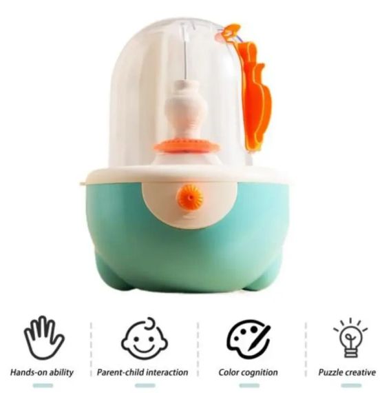 Дитяча іграшка для гончарного мистецтва / Електрична іграшка для ліплення глини своїми руками / Гончарна іграшка, що розвиває | Зображення 2