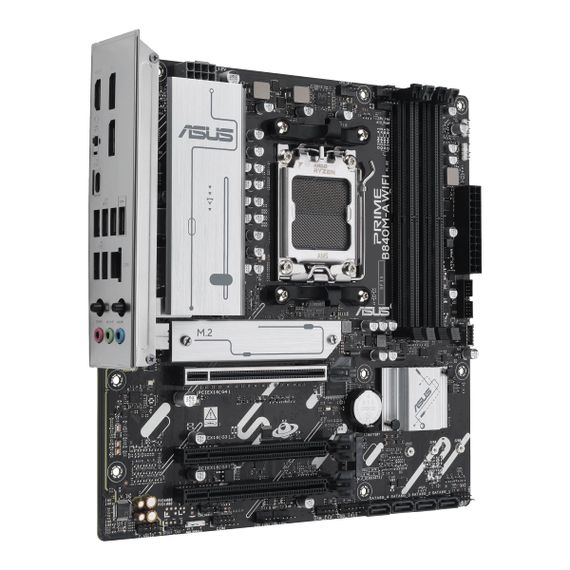 Материнcька плата ASUS PRIME B840M-A WIFI sAM5 B840 4xDDR5 M.2 HDMI DP WiFi BT mATX 90MB1J20-M0EAY0 | Зображення 2